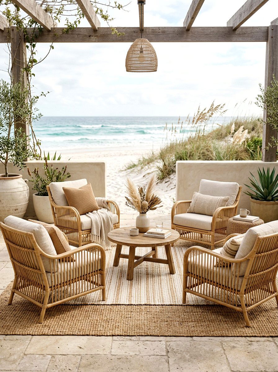 30 Beach House Patio Ideas for Outdoor Comfort and Style
