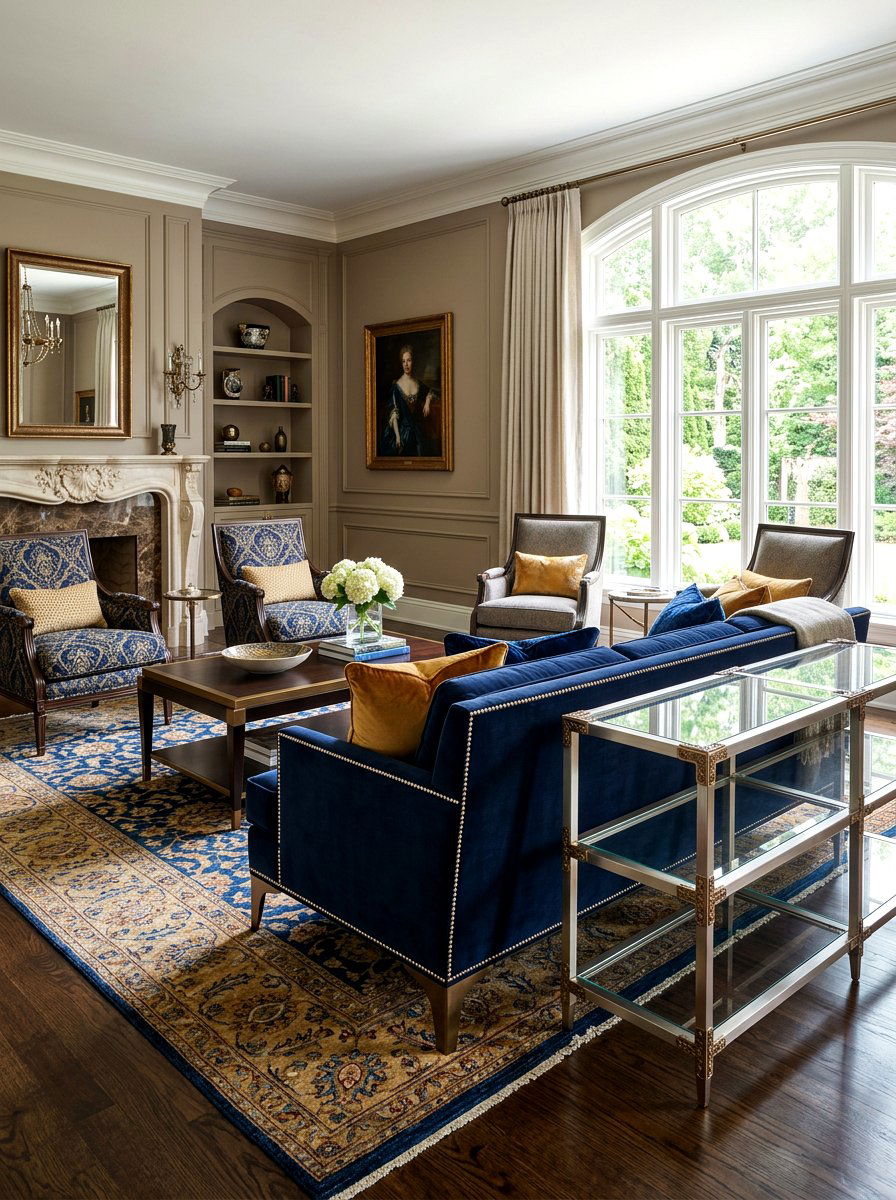 Nickel and bronze furniture - 30 mixed metal decor ideas