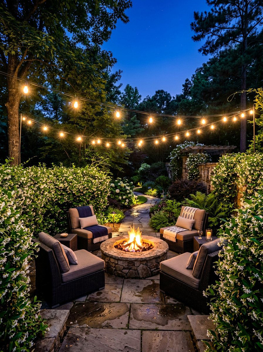 Night Blooming Jasmine Garden - 30 evening fragrance garden ideas