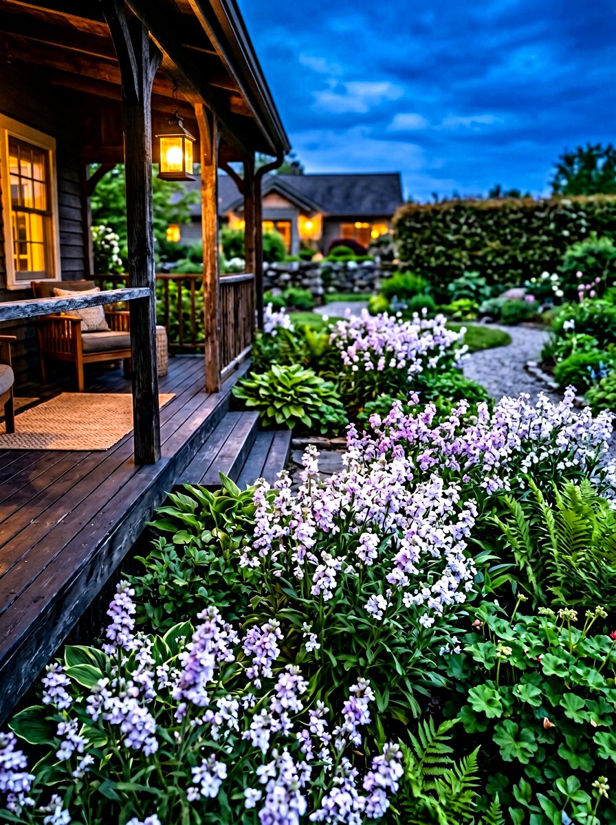 Night Scented Stock - 30 moon garden ideas