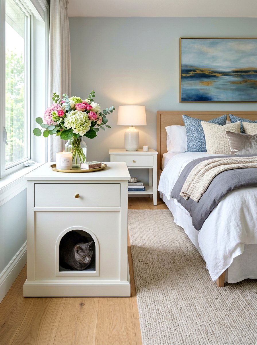 30 Litter Box Enclosure Ideas for a Cleaner Home (and Pets)