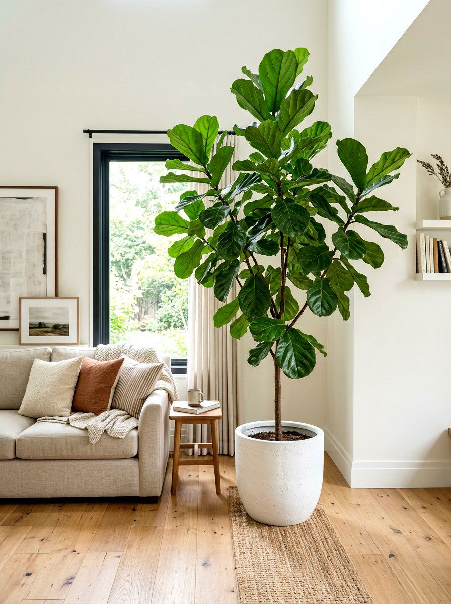 Nineties ficus tree - 30 nineties decor revival ideas