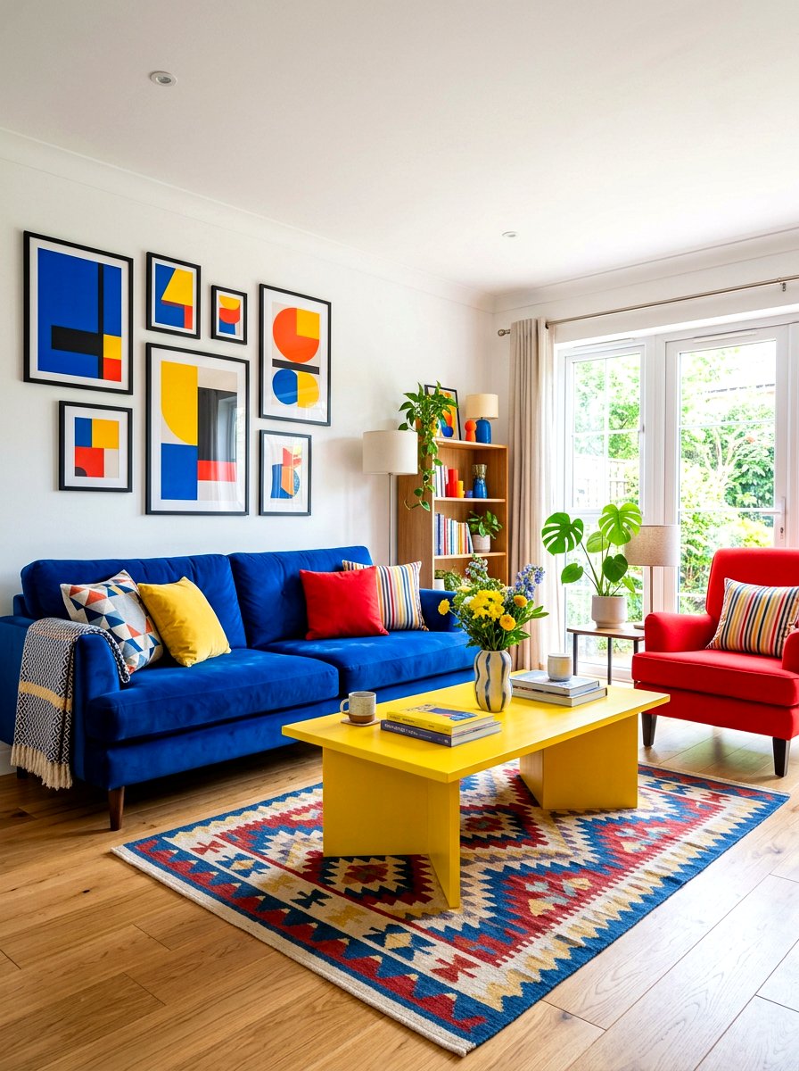 Nineties primary colors - 30 nineties decor revival ideas