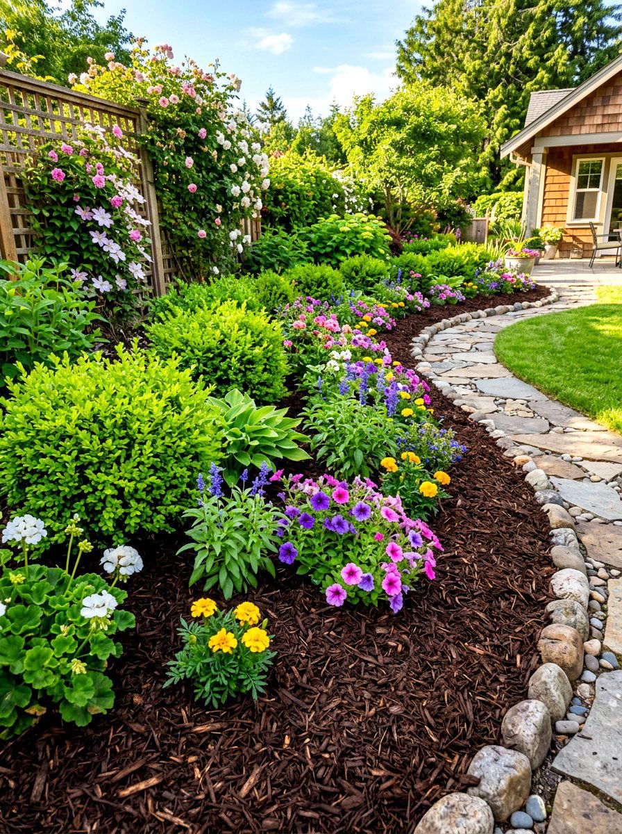 Non Toxic Garden Mulch - 30 dog friendly backyard ideas