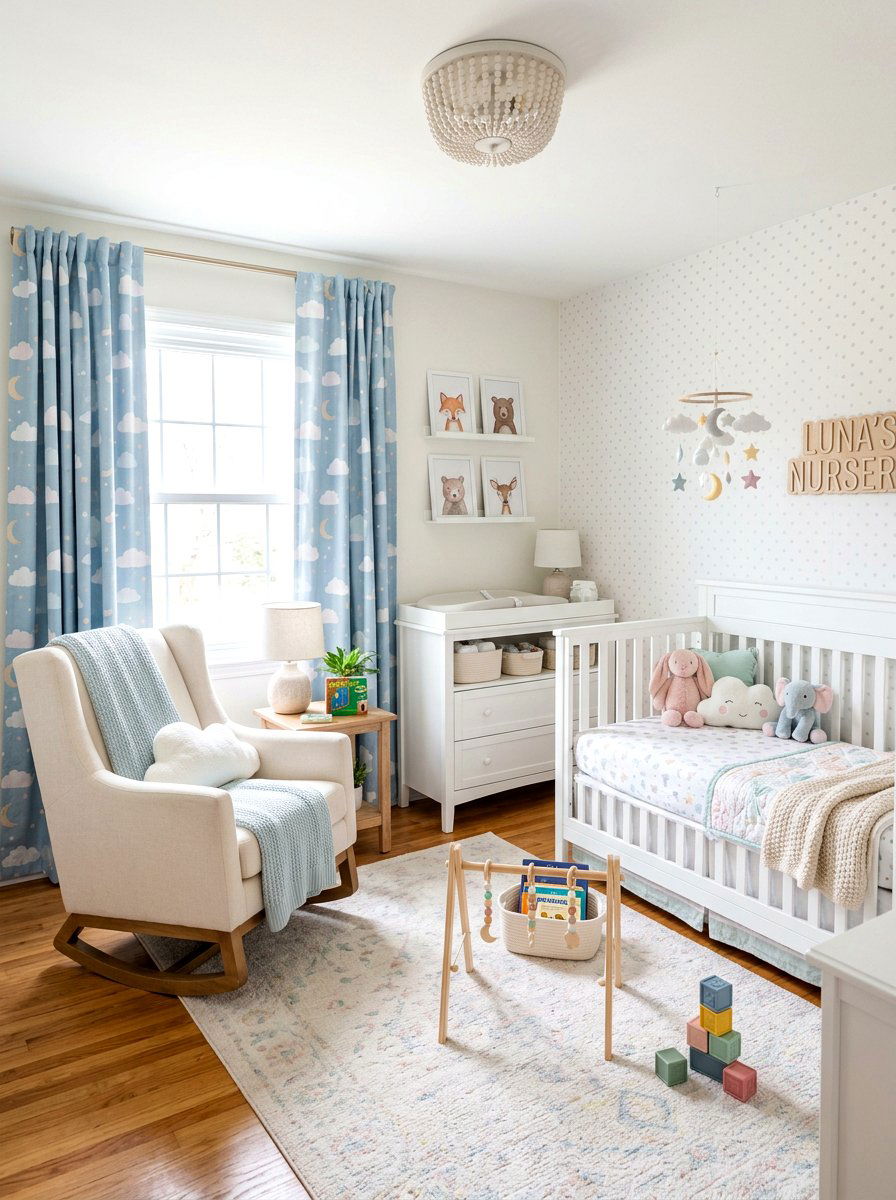 Nursery Blackout Curtains - 30 blackout curtain ideas