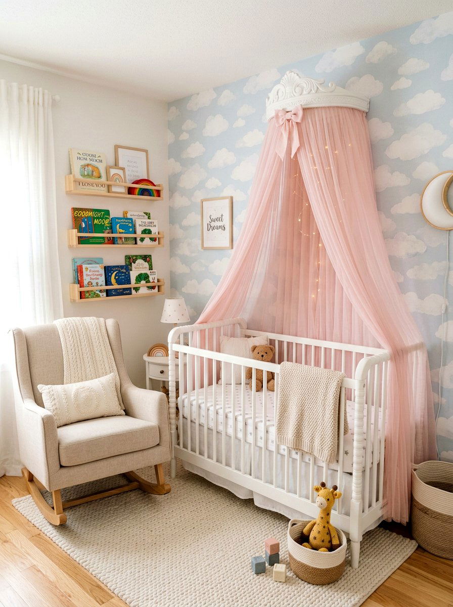 Nursery Corner Canopy Bed - 30 canopy bed ideas