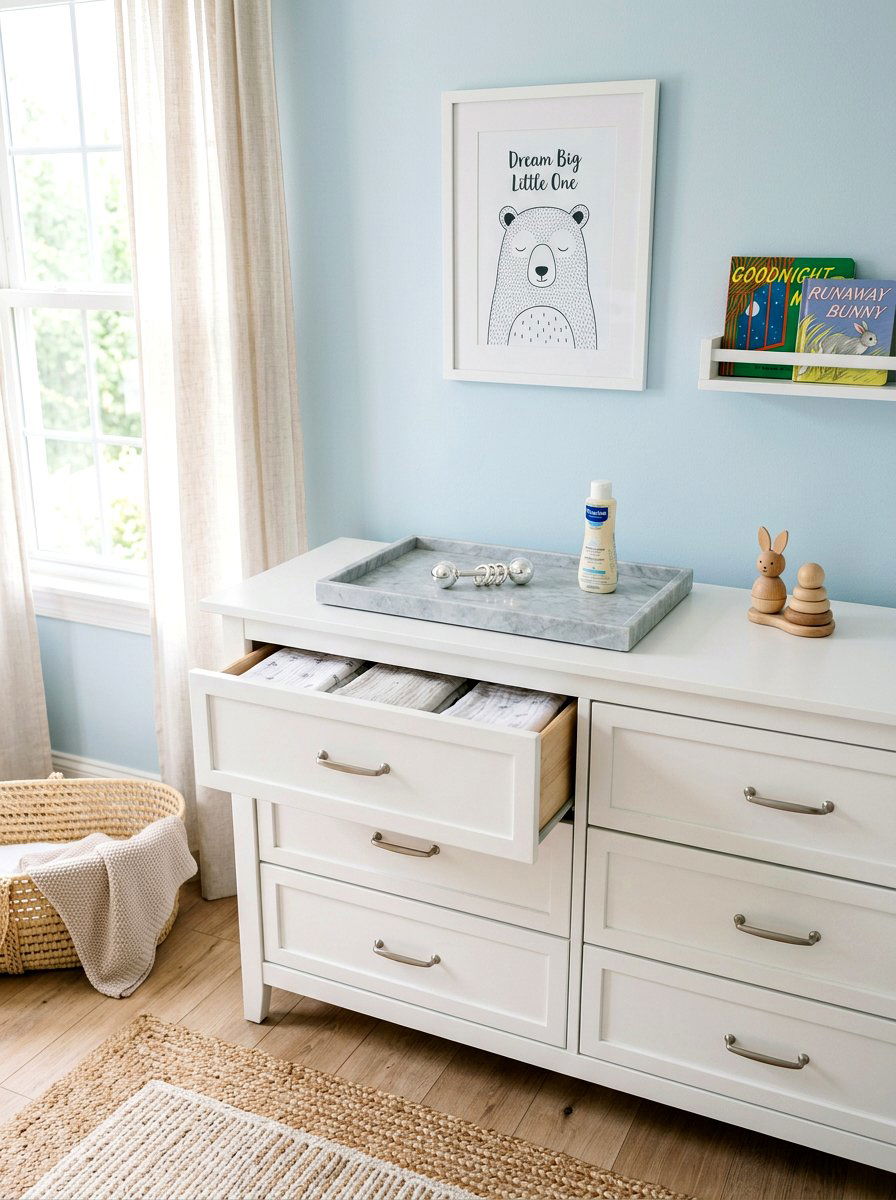 Nursery Dresser Marble Tray - 30 marble tray styling ideas