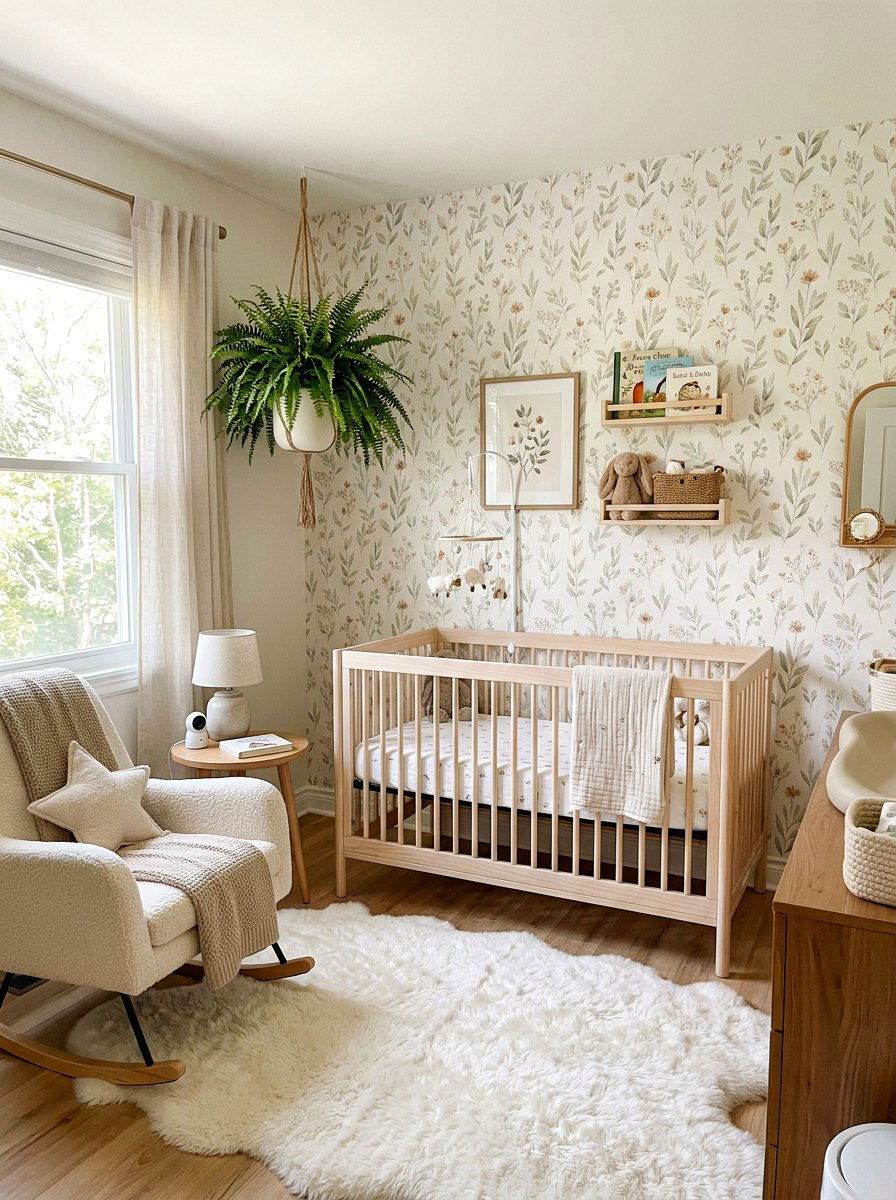 Nursery Hanging Fern - 30 hanging fern indoor ideas