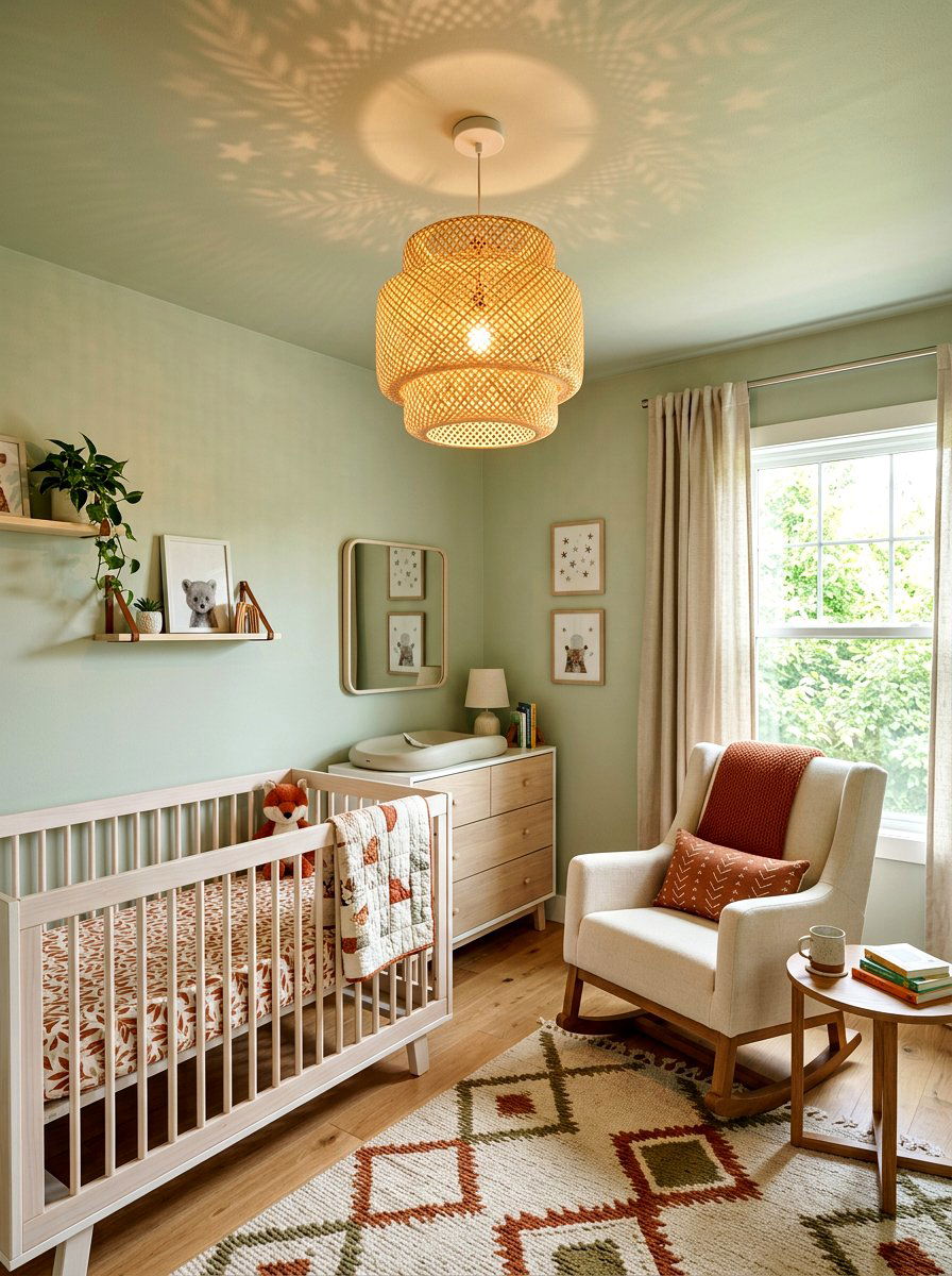 Nursery Pendant - 30 woven pendant ideas