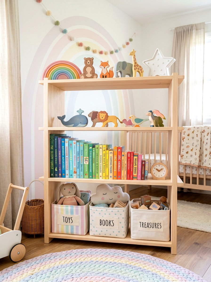 Nursery Toy Shelf - 30 shelfie styling ideas