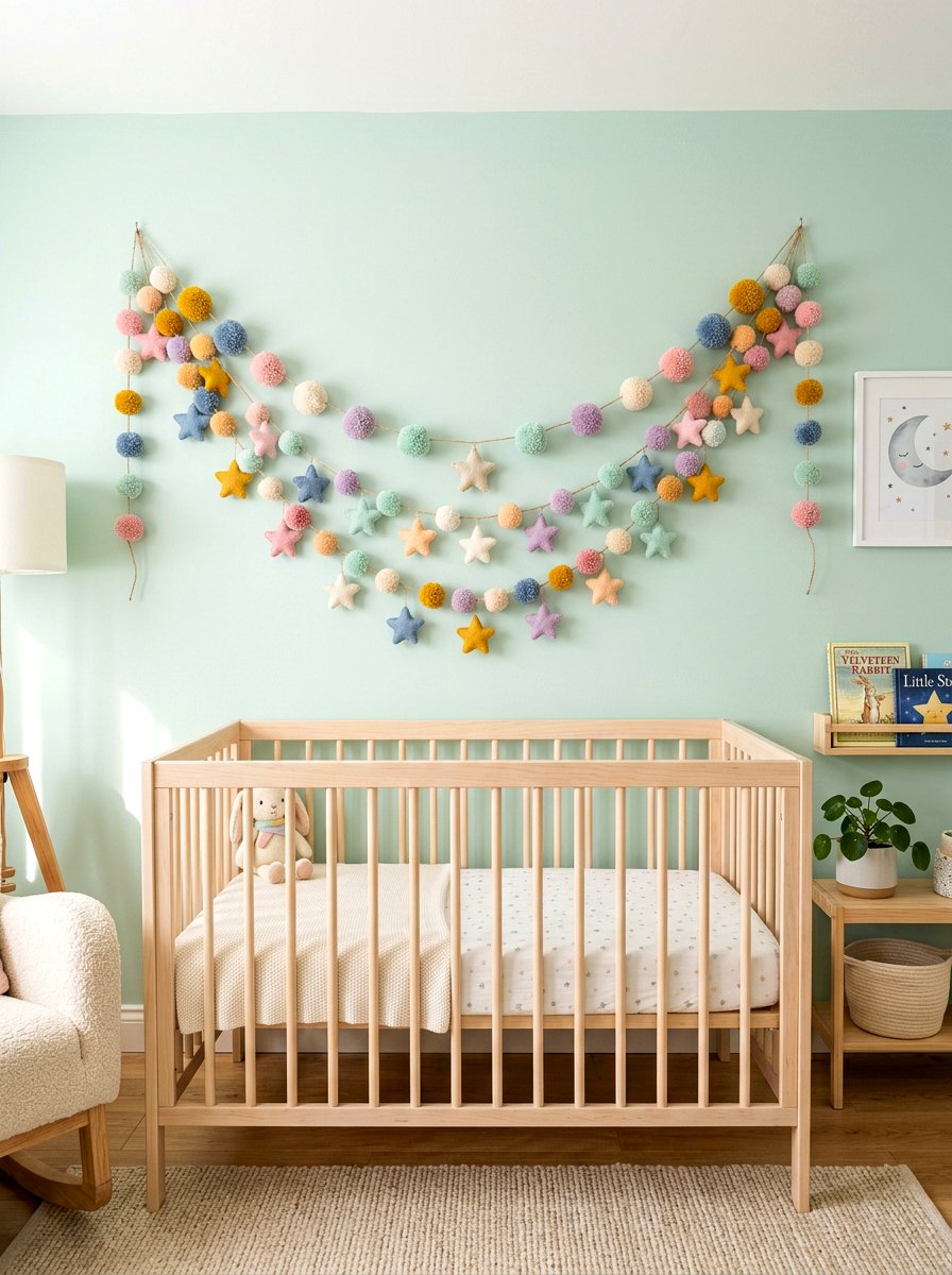 Nursery Wall Garland - 30 garland styling ideas