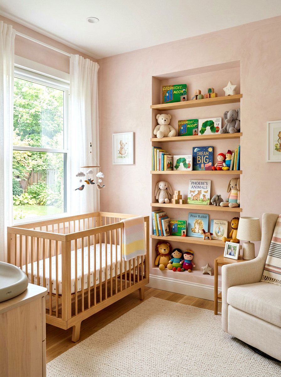 Nursery Wall Niche - 30 plaster wall niche ideas