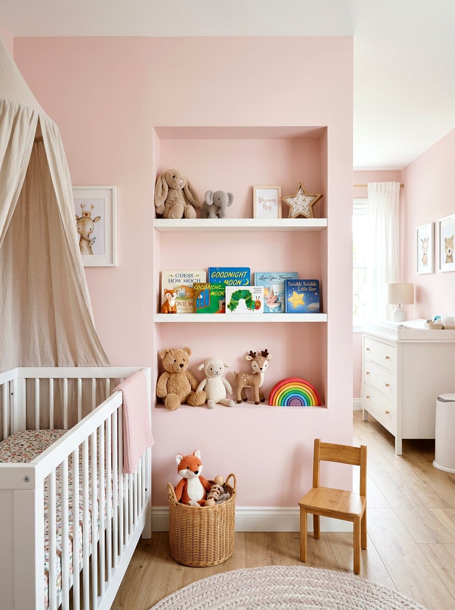 Nursery Wall Niche - 30 niche shelf styling ideas