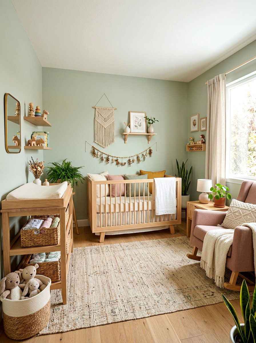 Nursery With Low VOC Paint - 30 clean air room ideas