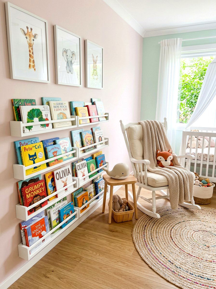 Nursery book corner - 30 book nook ideas