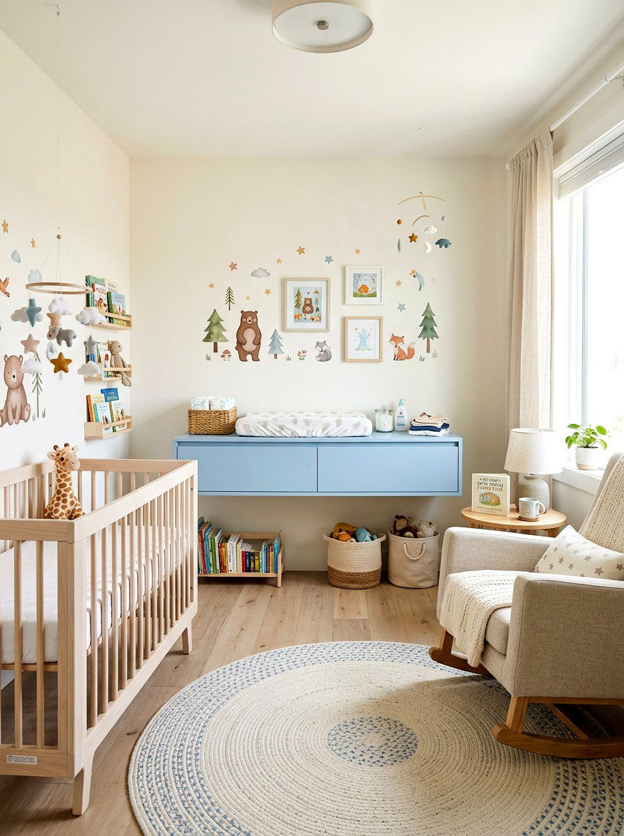 Nursery change floating drawer - 30 floating drawer ideas