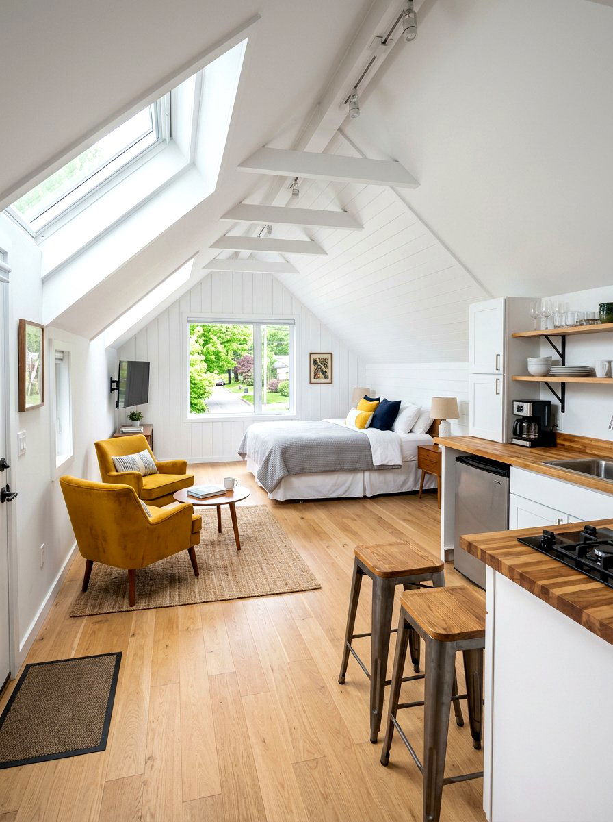 OVER GARAGE SUITE - 30 bonus room lounge ideas