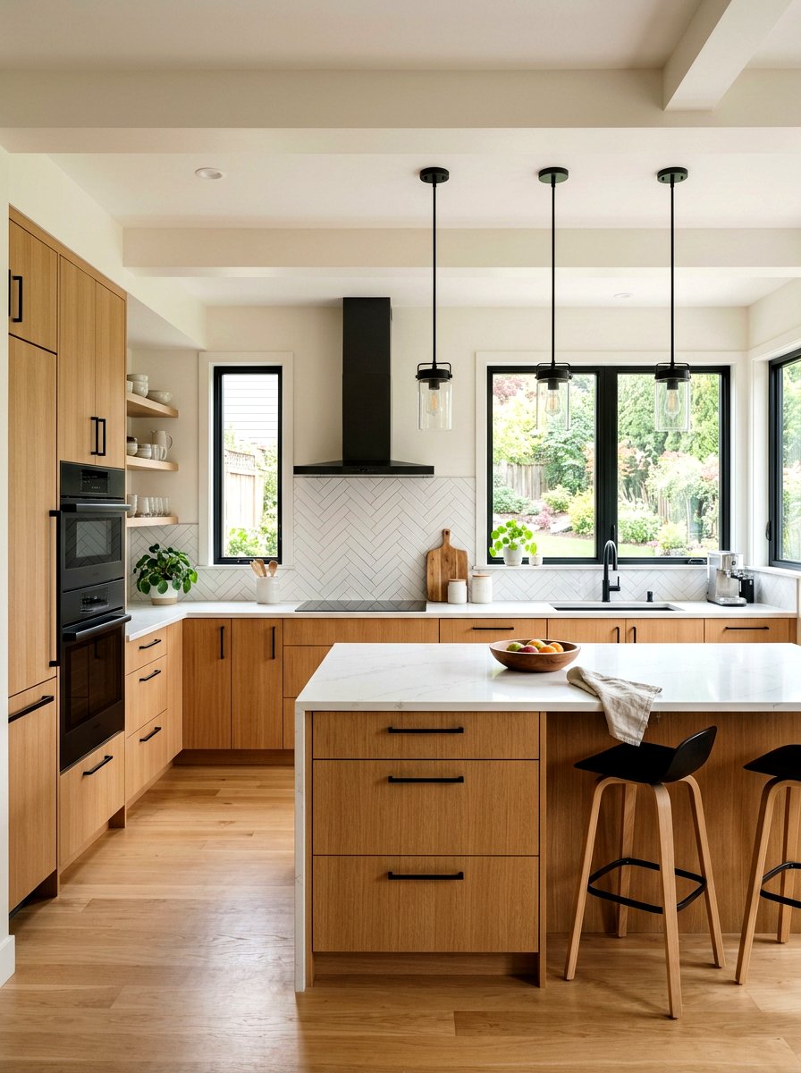 Oak Kitchen Cabinet - 30 Pinterest kitchen ideas
