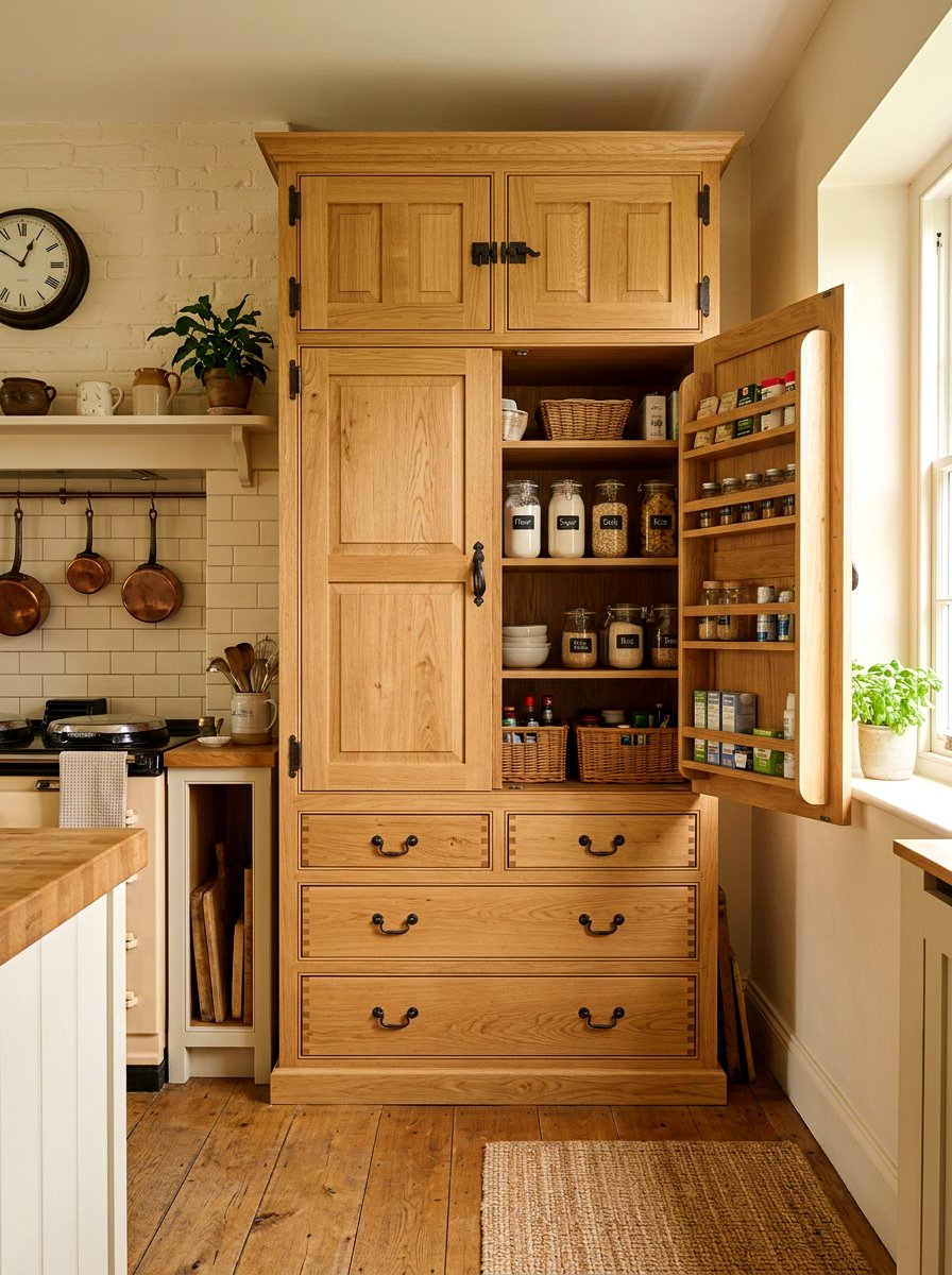 30 English Pantry Kitchen Ideas for a Charming, Organized Kitchen