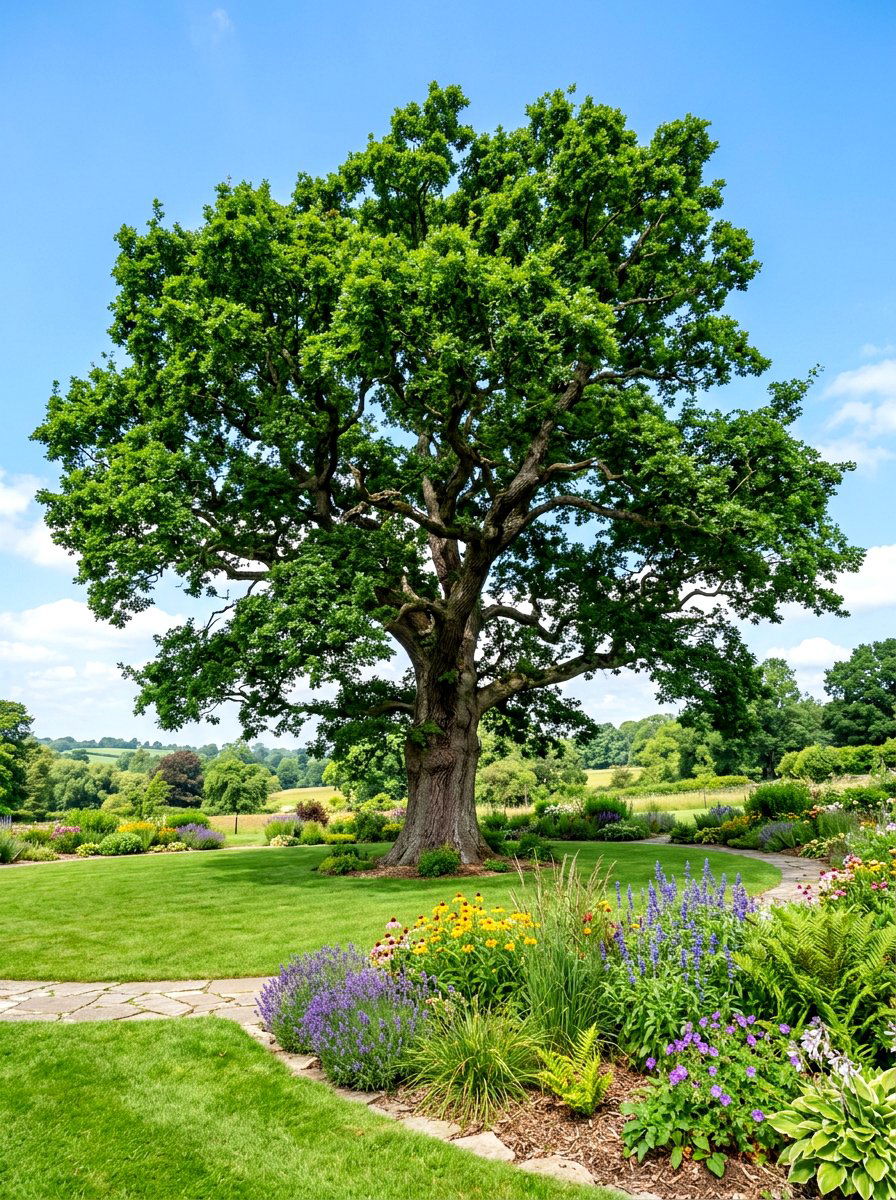 Oak Tree Habitat - 30 butterfly host plant garden ideas