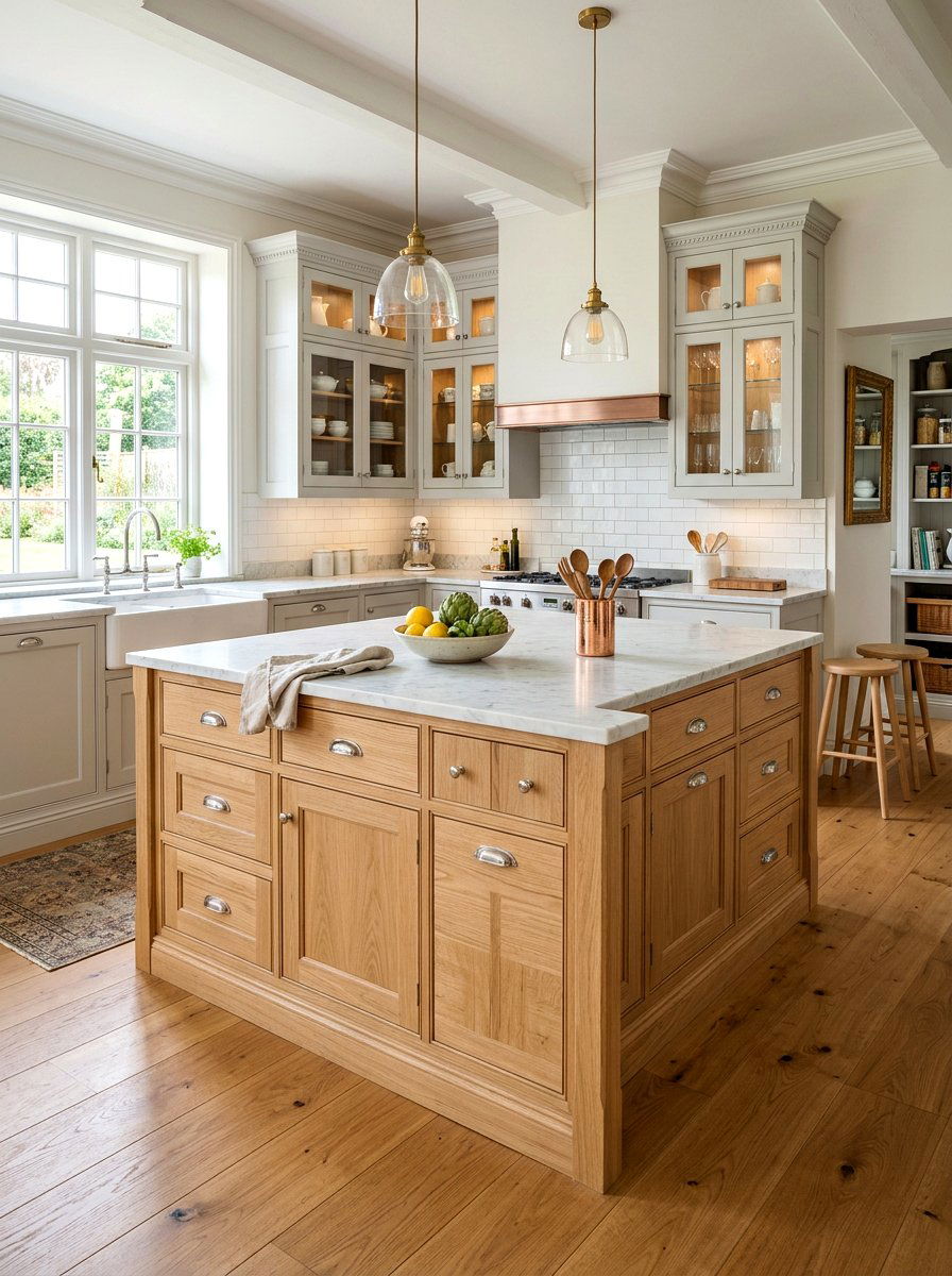 Oak dresser with marble top kitchen island - 30 dresser as kitchen island ideas