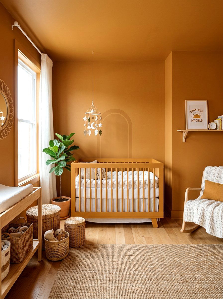 Ochre Nursery - 30 fall color drench ideas
