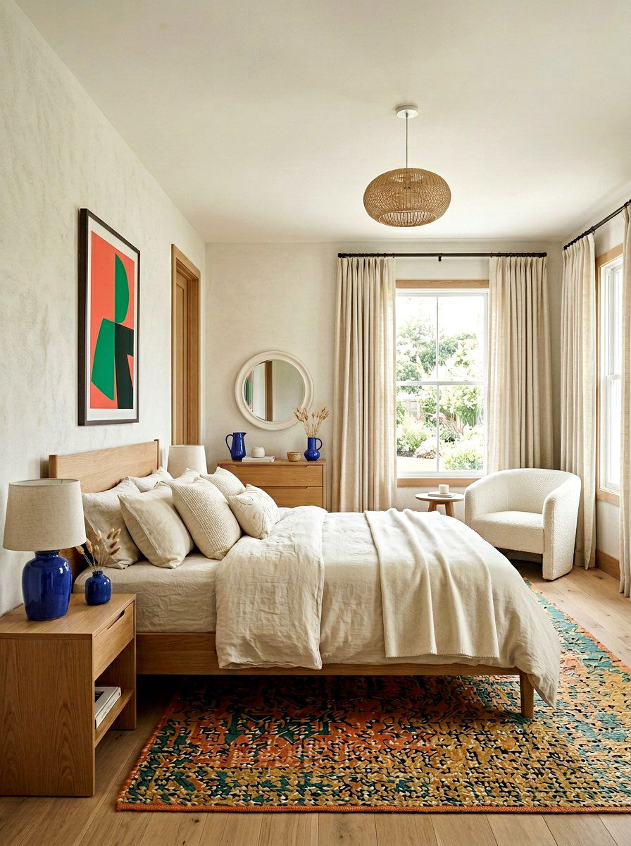 Off White Bedroom - 30 monochromatic bedroom ideas