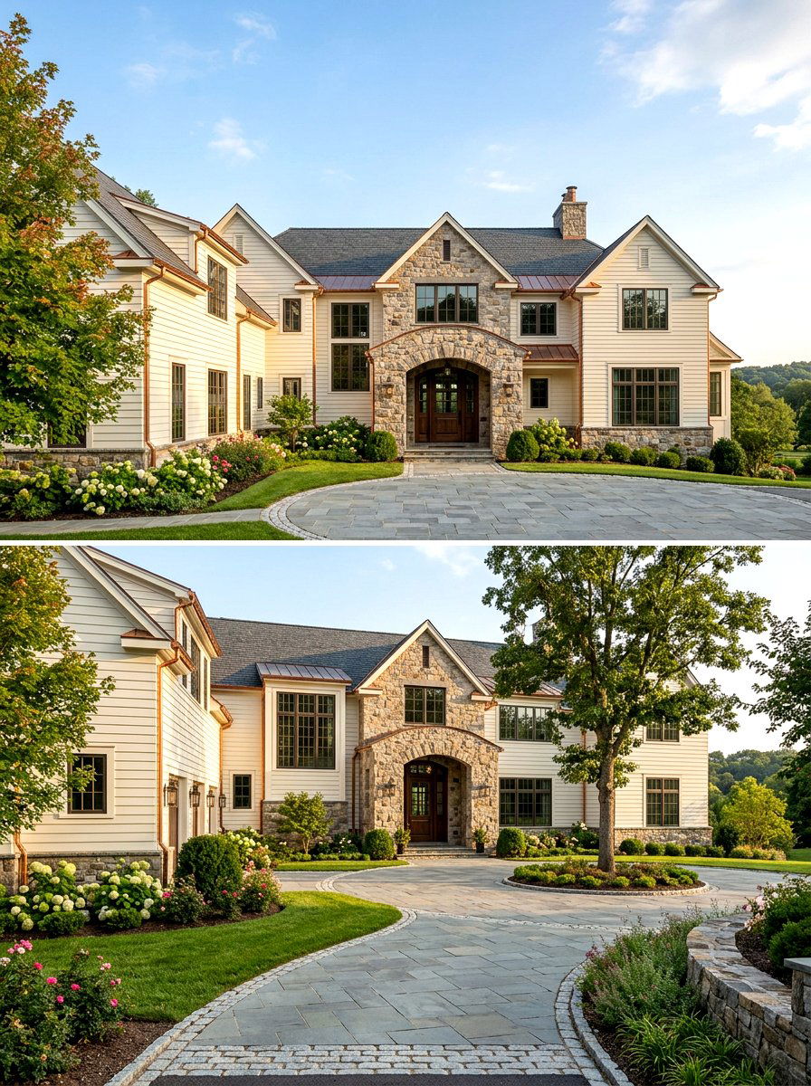 Off White Horizontal Siding - 30 horizontal siding exterior ideas