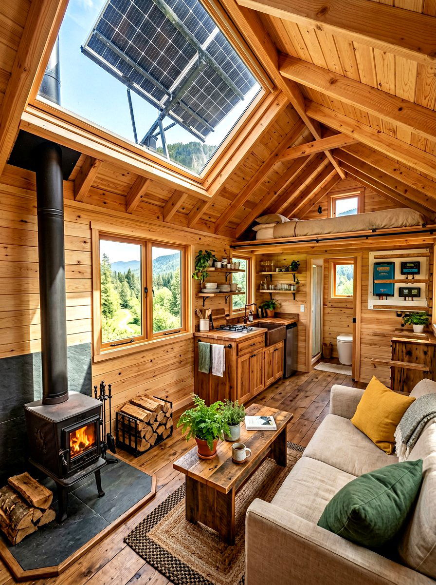 Off grid tiny house - 30 tiny house ideas