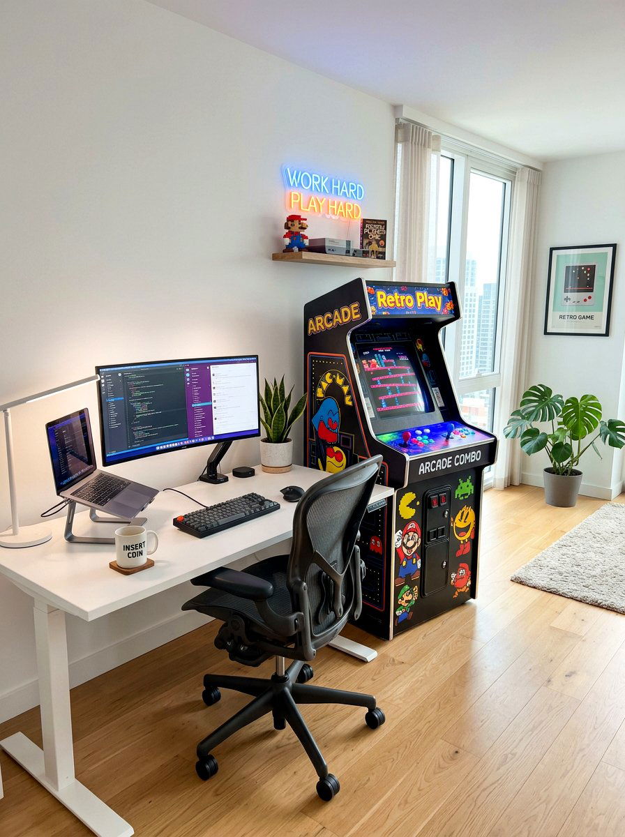 Office Arcade Combo - 30 arcade room ideas