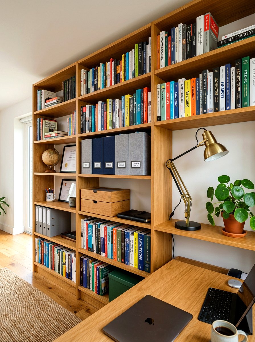 Office Shelf Filler - 30 shelf filler ideas