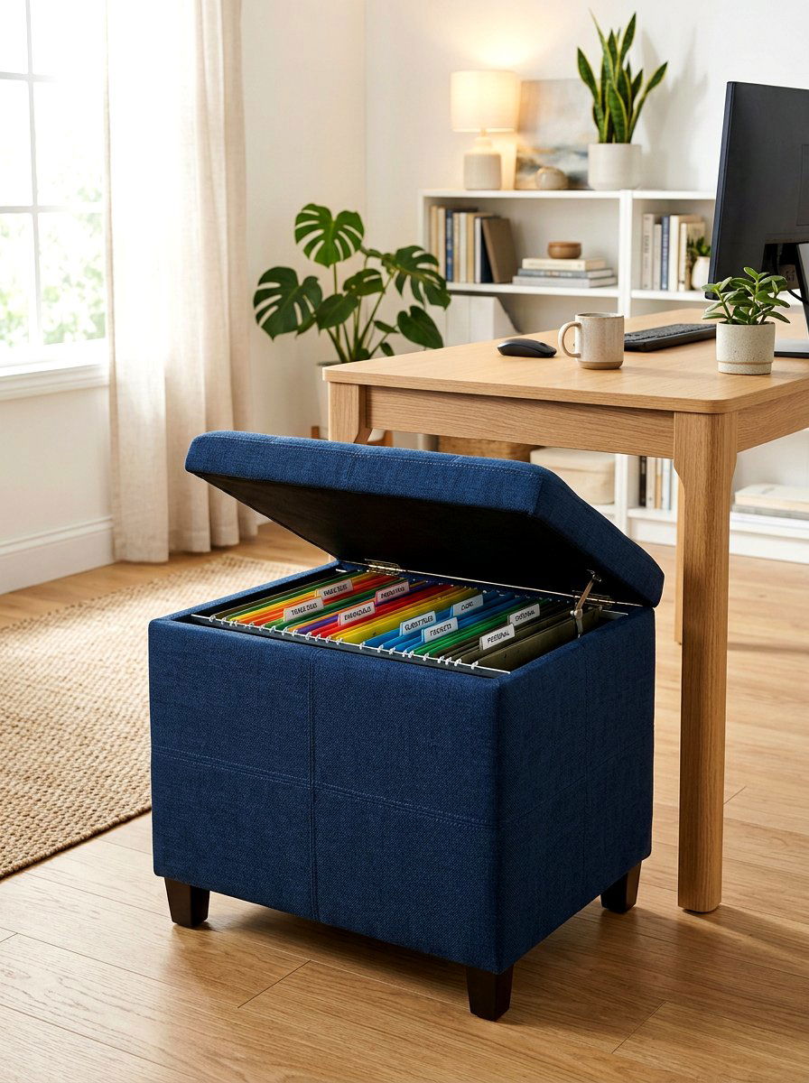 Office Storage Ottoman For Files - 30 hidden ottoman storage ideas