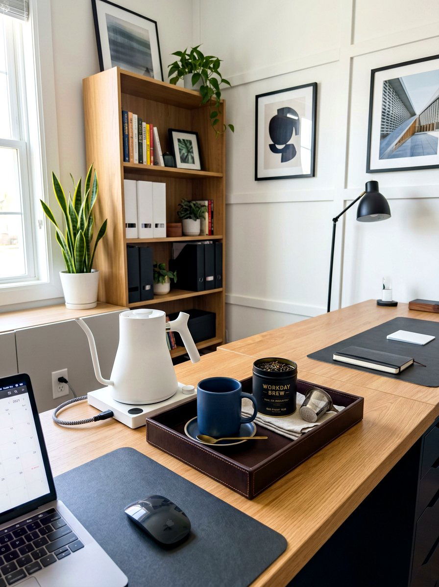 Office Tea Station - 30 tea station ideas