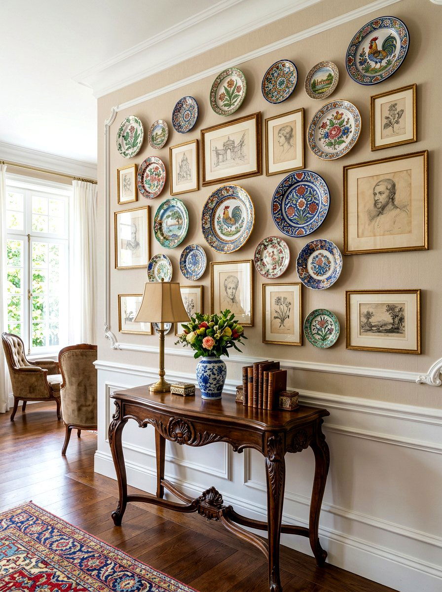 Office accent wall art - 30 salon wall ideas