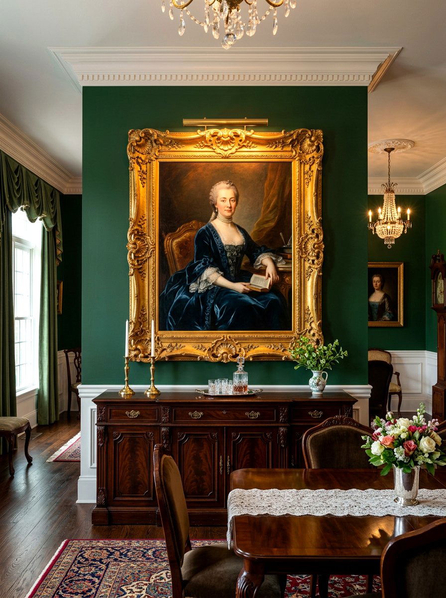 Oil Painting Portraits - 30 collected traditional dining room ideas