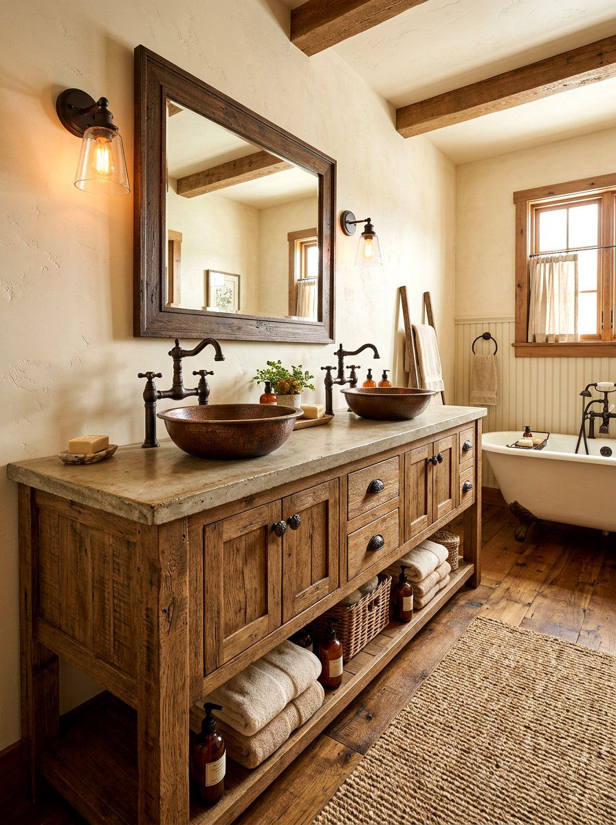 Oil Rubbed Bronze Bathroom - 30 bathroom hardware finish ideas