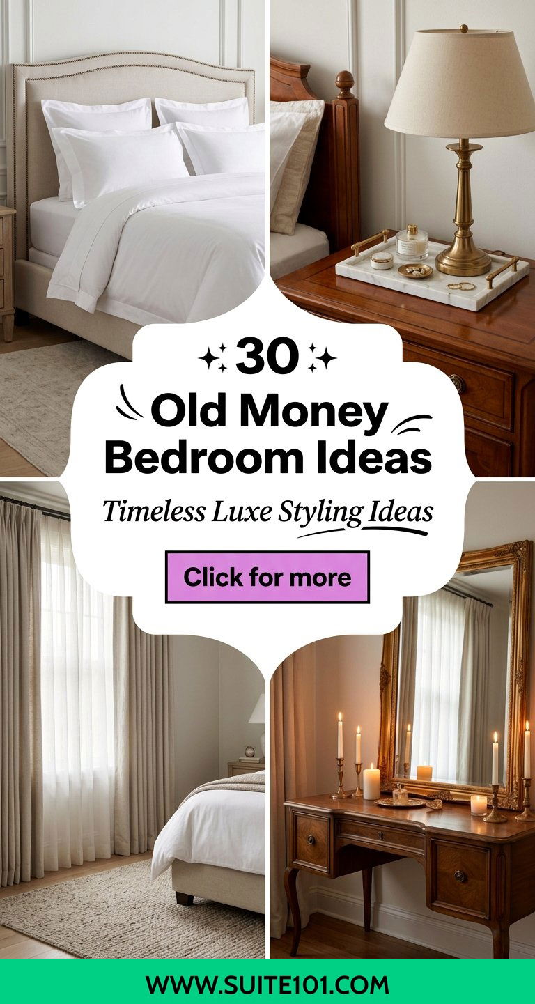 Old Money Bedroom Ideas 30 Timeless Luxe Styling Ideas - Old Money Bedroom Ideas: 30 Timeless Luxe Styling Ideas
