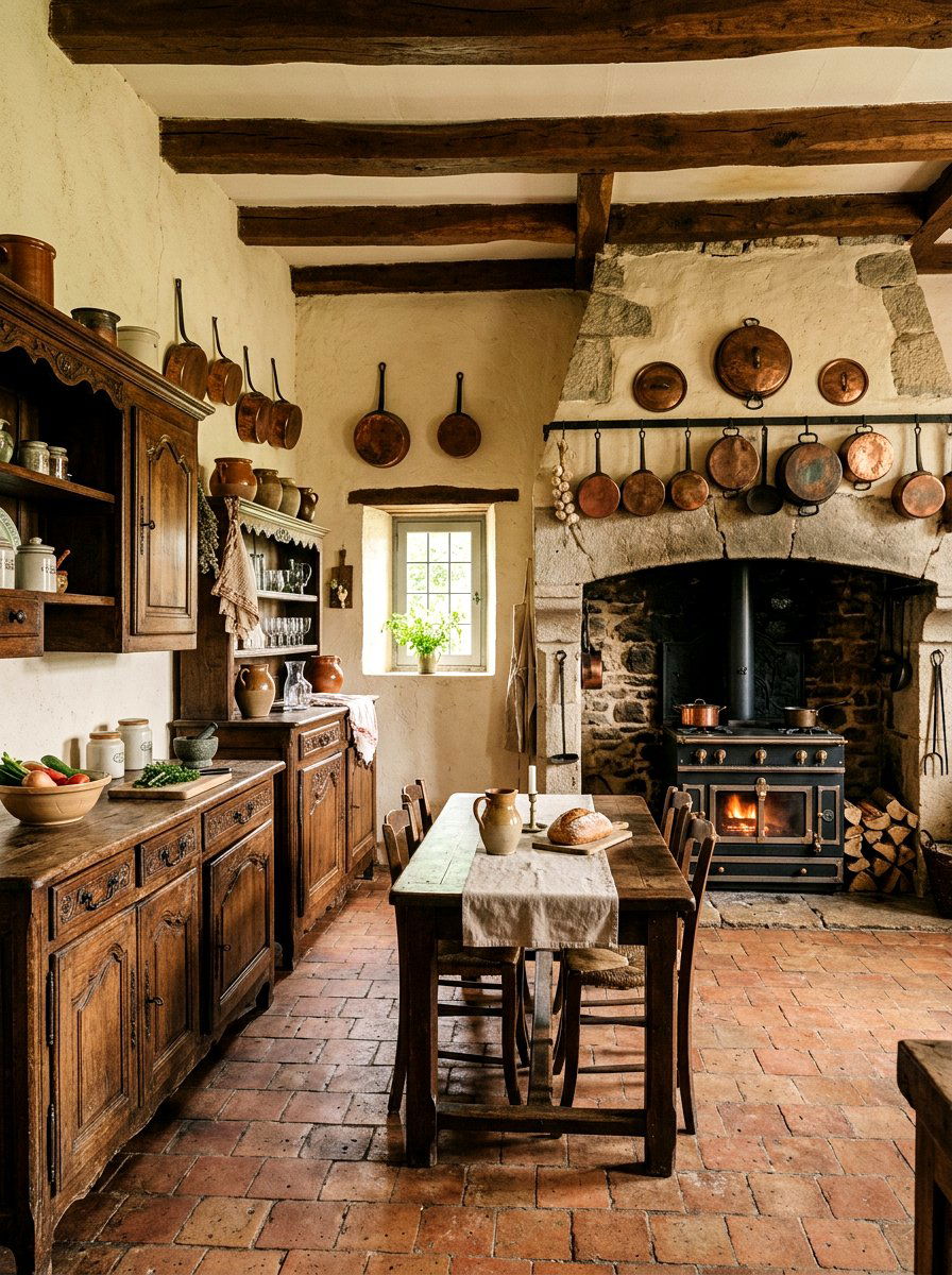 Old World European Kitchen - 30 storybook kitchen ideas