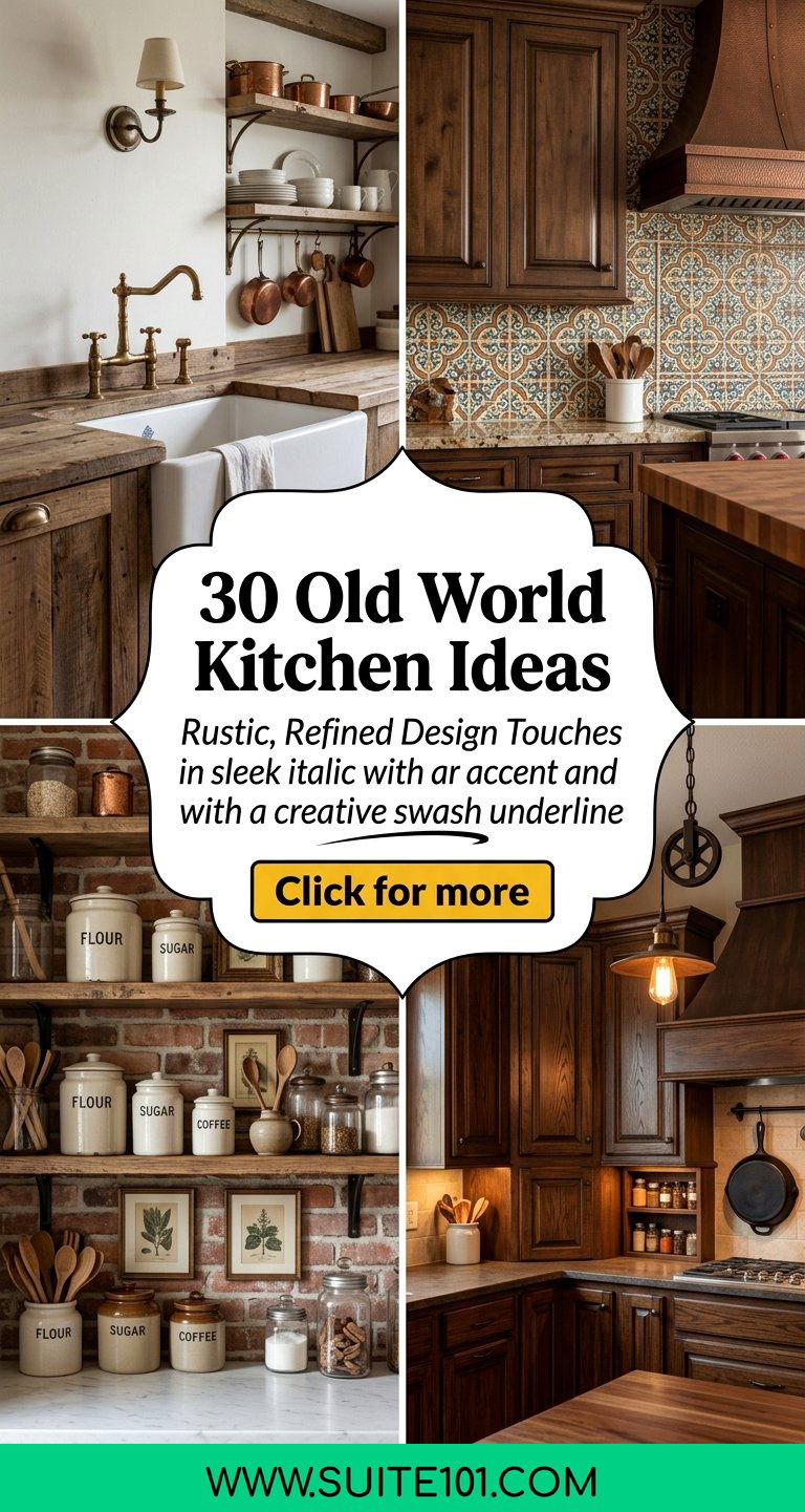Old World Kitchen Ideas 30 Rustic Refined Design Touches - Old World Kitchen Ideas: 30 Rustic, Refined Design Touches