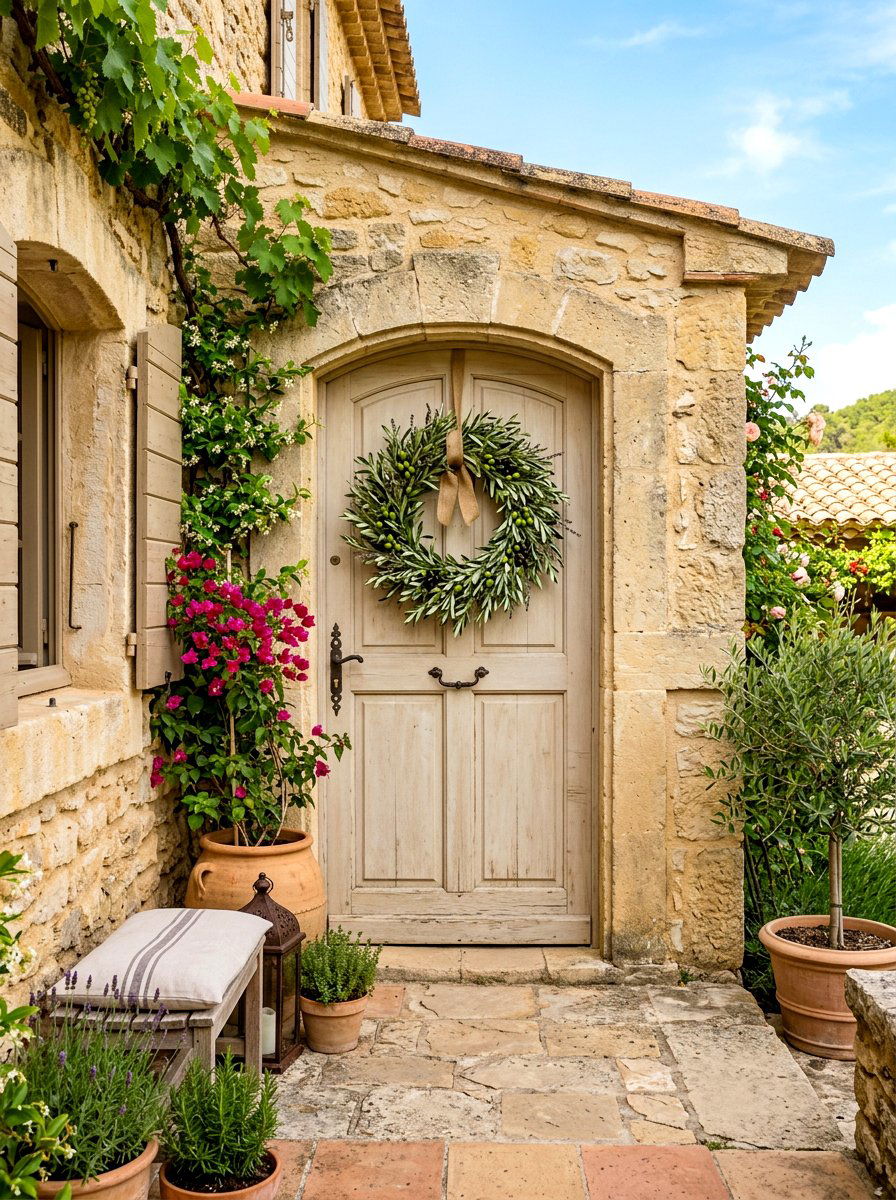 Olive Branch - 30 summer wreath ideas