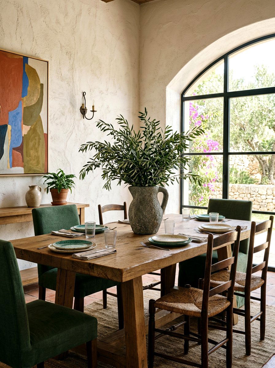 Olive Branch In Stone Pitcher - 30 olive branch centerpiece ideas