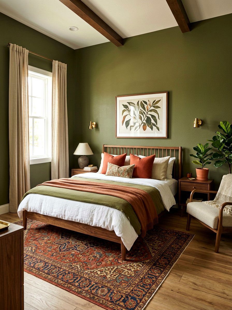 30 Green Bedroom Ideas to Refresh Your Space in Style Now