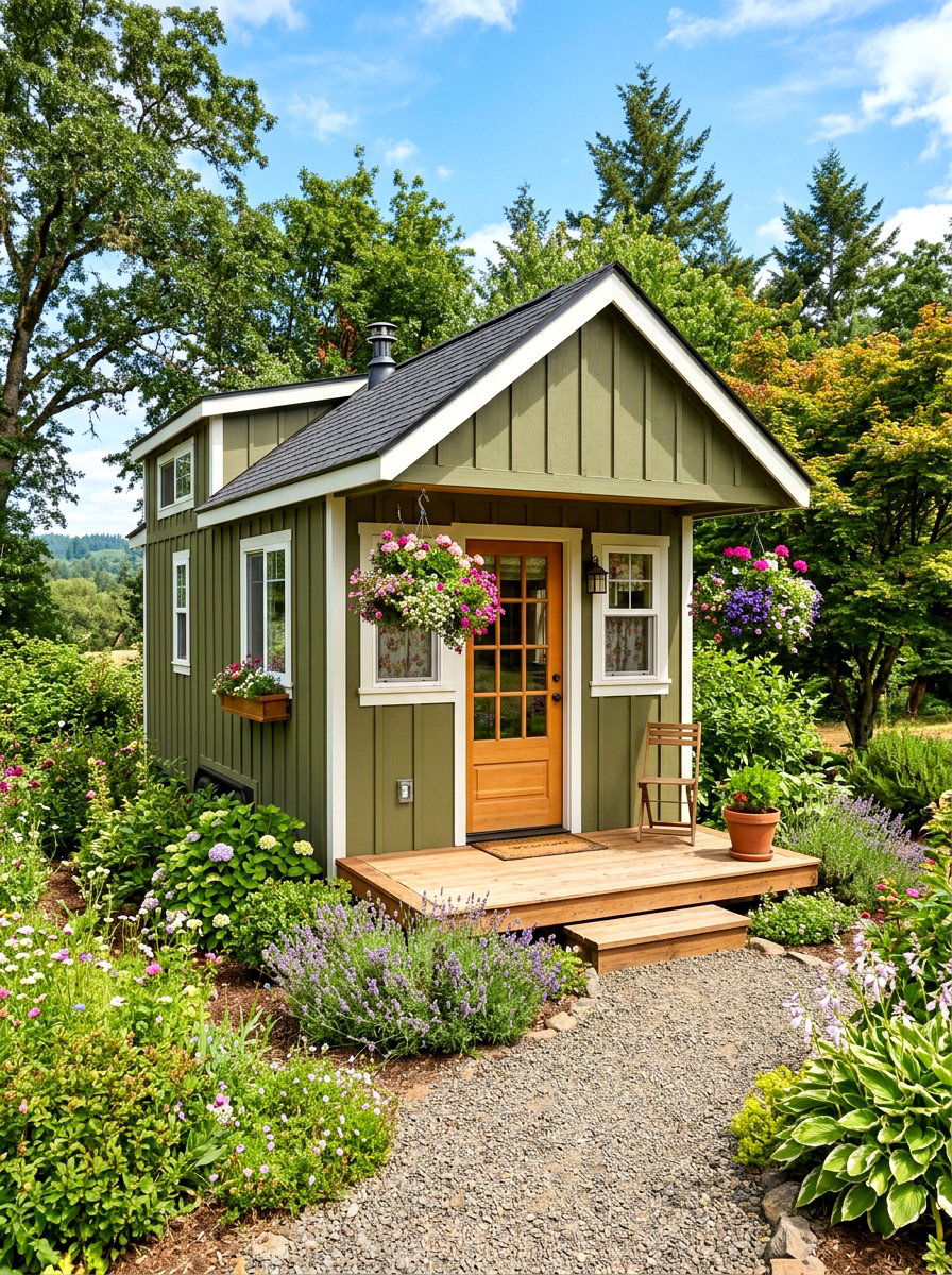 Olive Green Exterior For Small Homes - 30 olive green exterior ideas