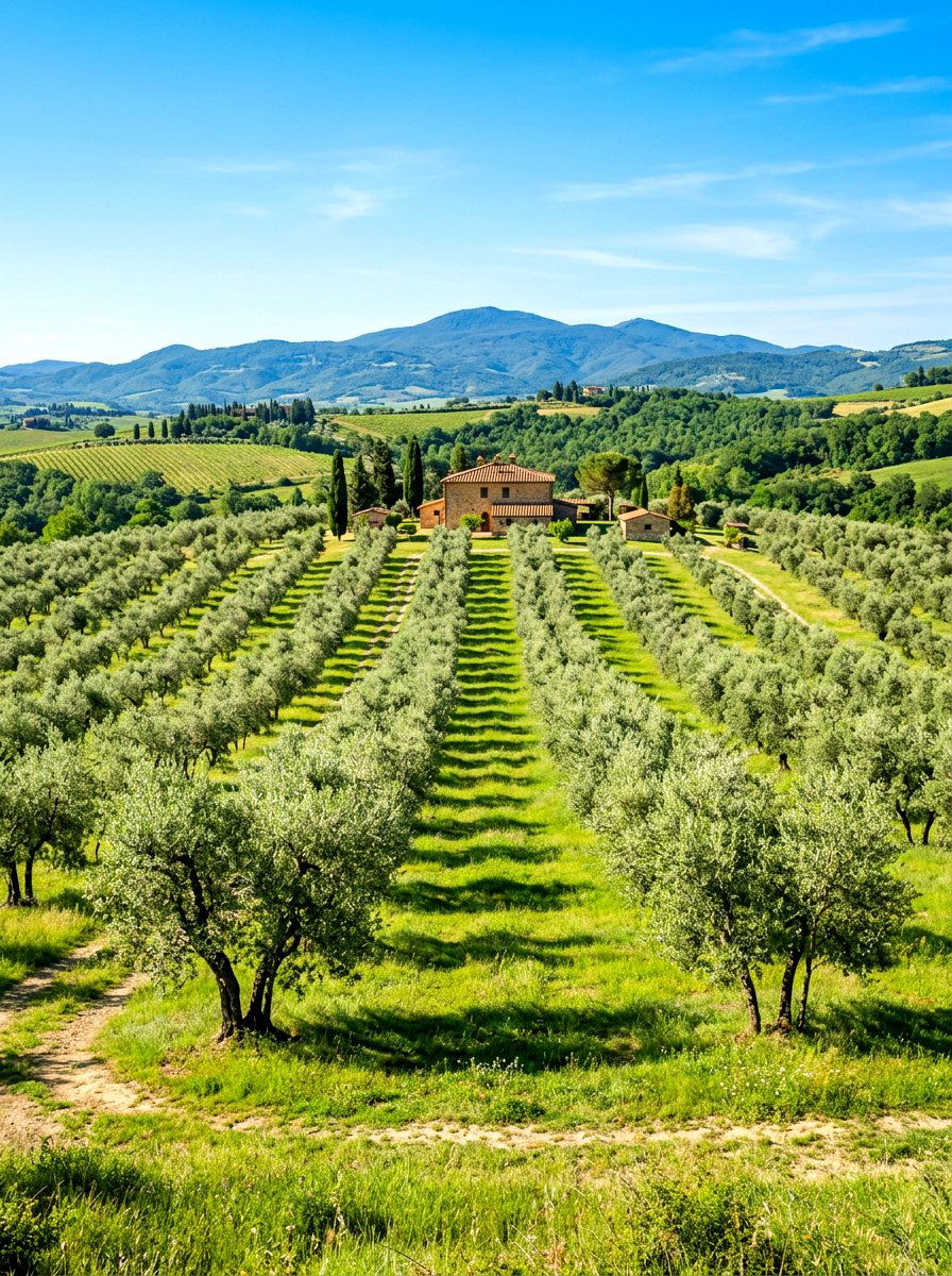 Olive tree orchard layout - 30 olive grove backyard ideas