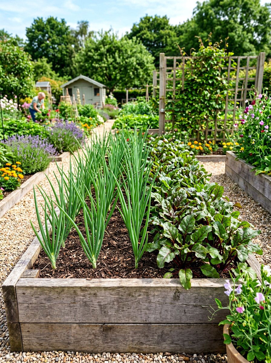 Onion And Beet Companion Planting - 30 raised bed companion planting ideas