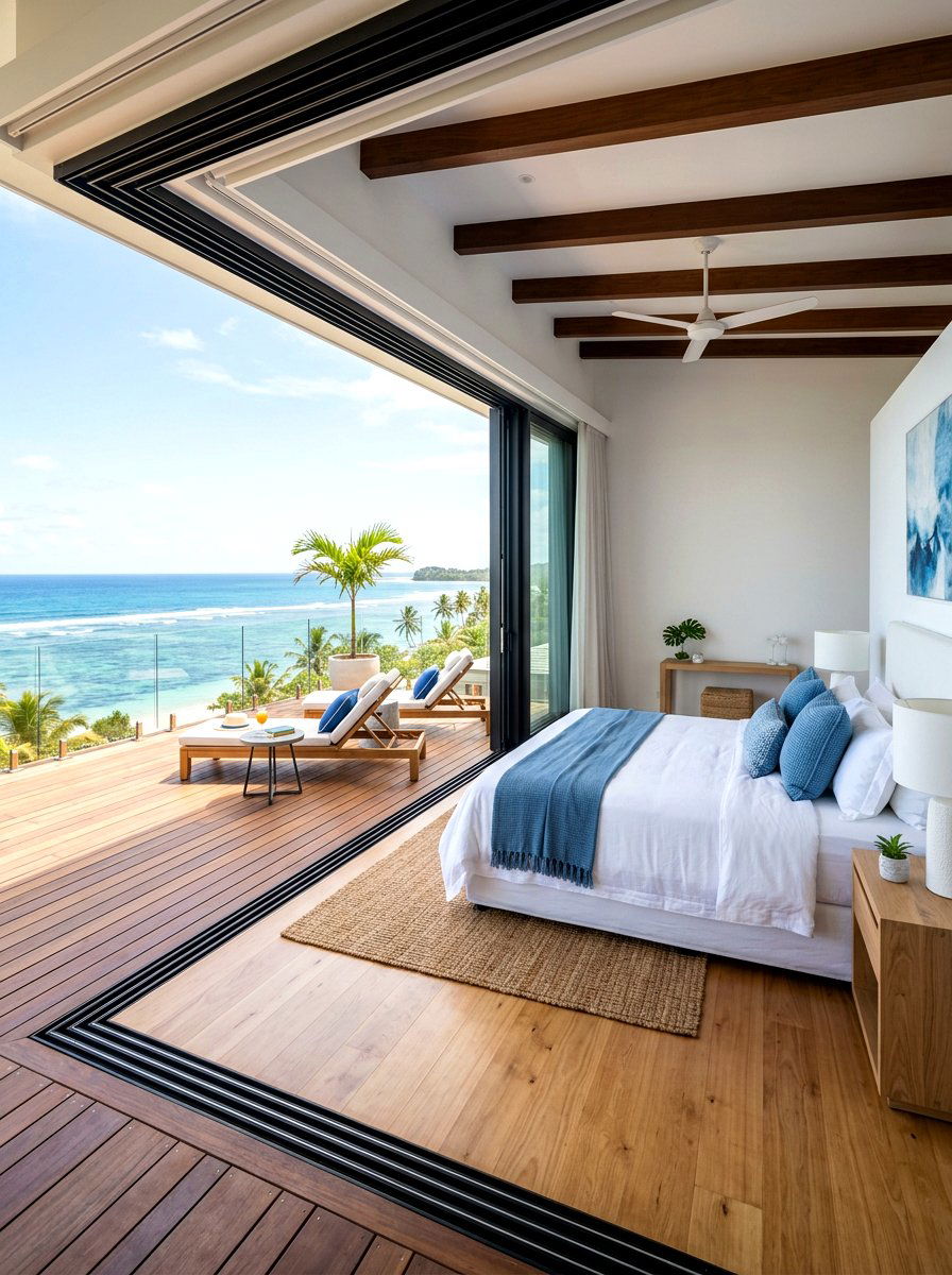 Open Air Bedroom - 30 resort summer bedroom ideas