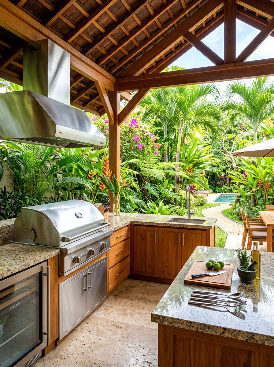 Open Air Kitchen - 30 island style home ideas