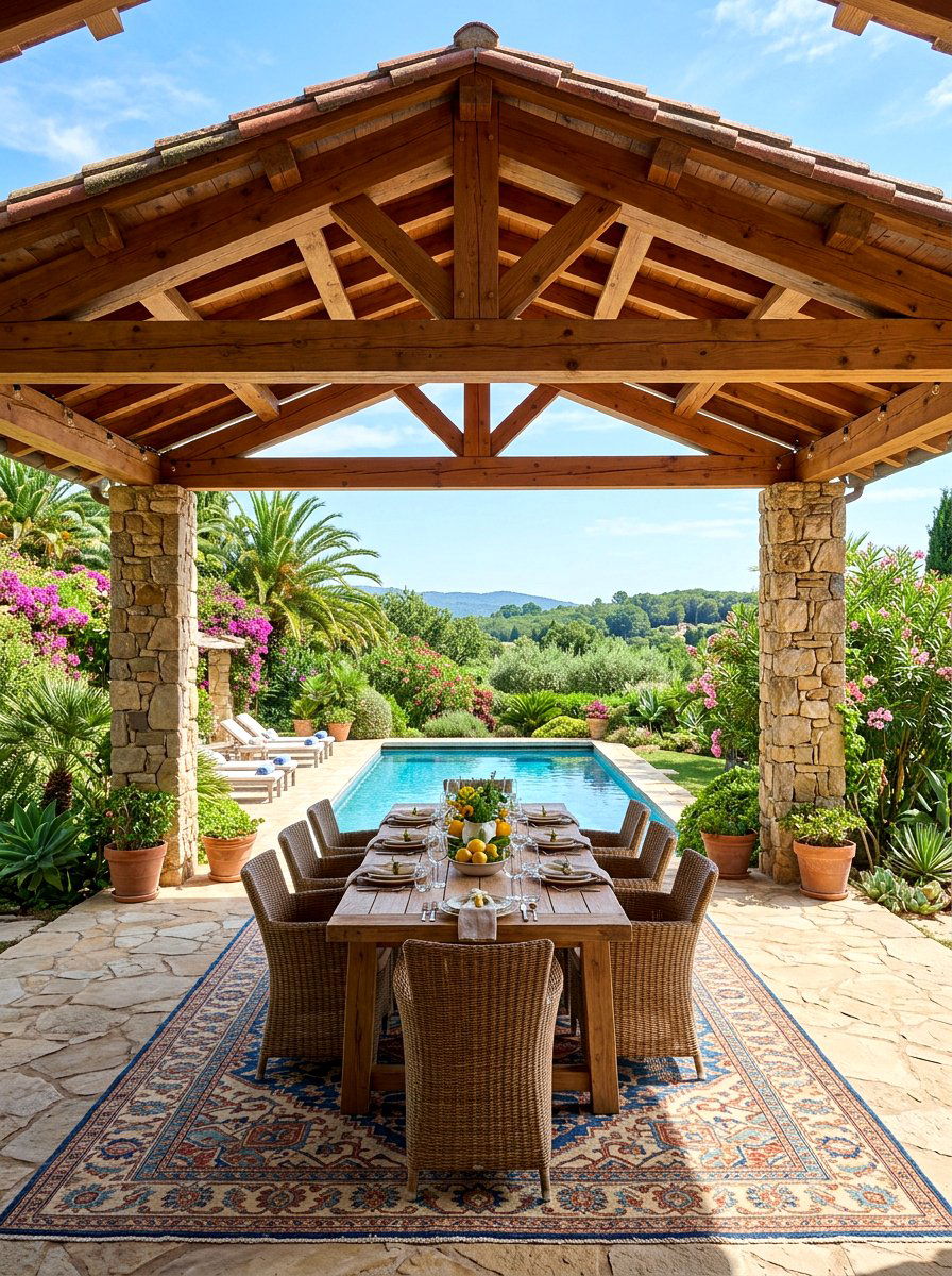 Open Air Pool House - 30 pool house ideas
