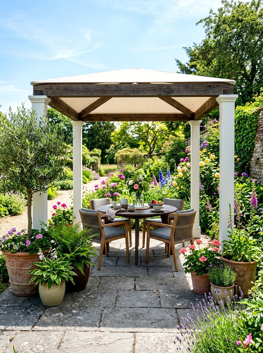 Open Air Tea Gazebo - 30 garden tea gazebo ideas