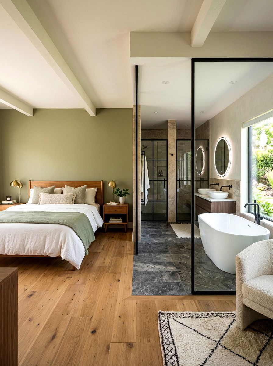 Open Concept Bathroom - 30 boutique hotel bathroom ideas